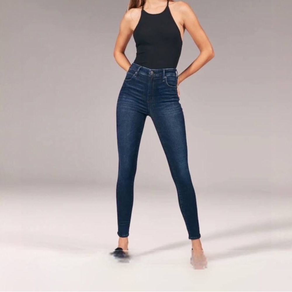 Abercrombie Simone Super Skinny High Rise Jean